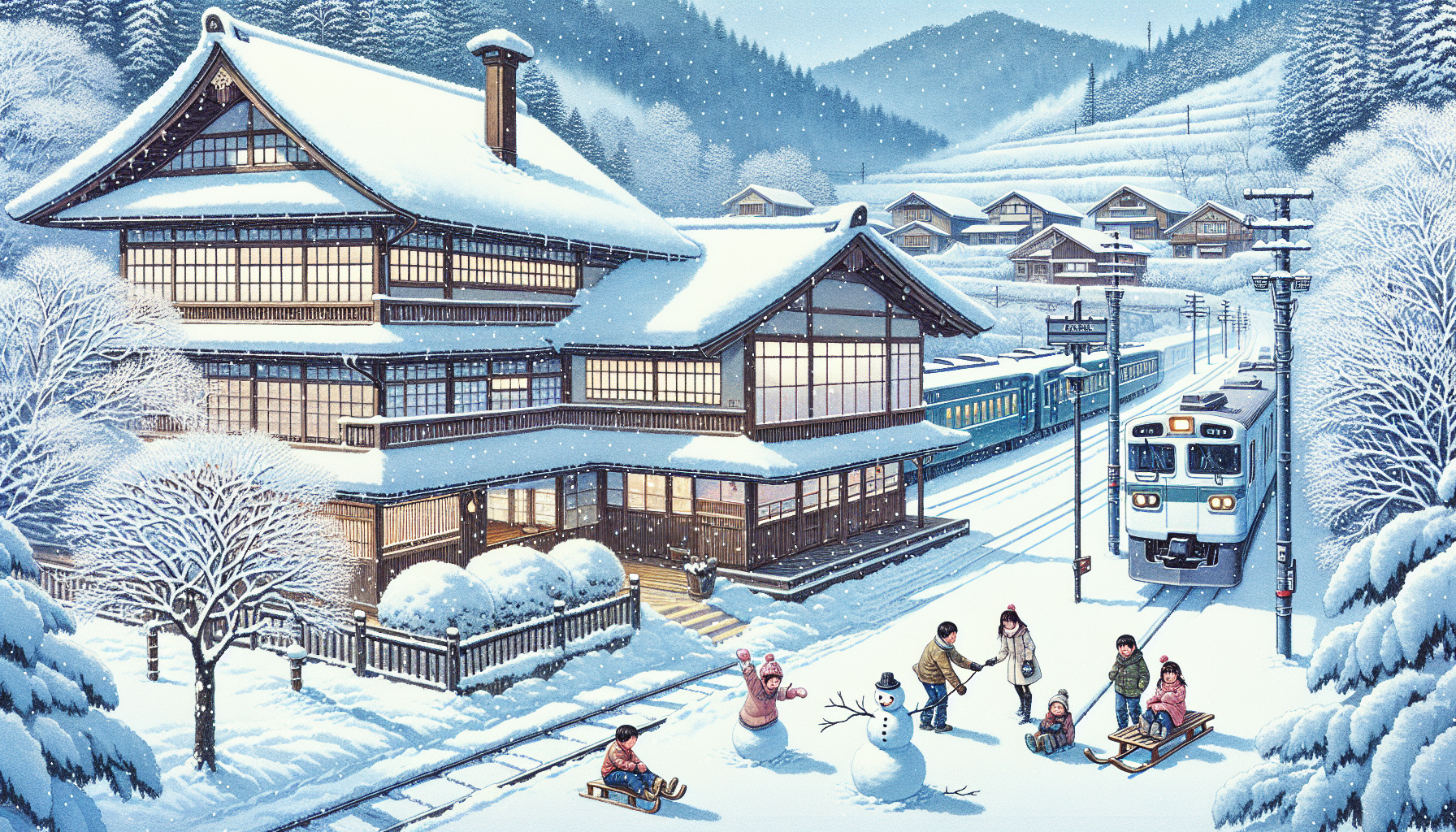 越後湯沢 温泉 子連れは冬が最適？駅近宿と雪遊び3選