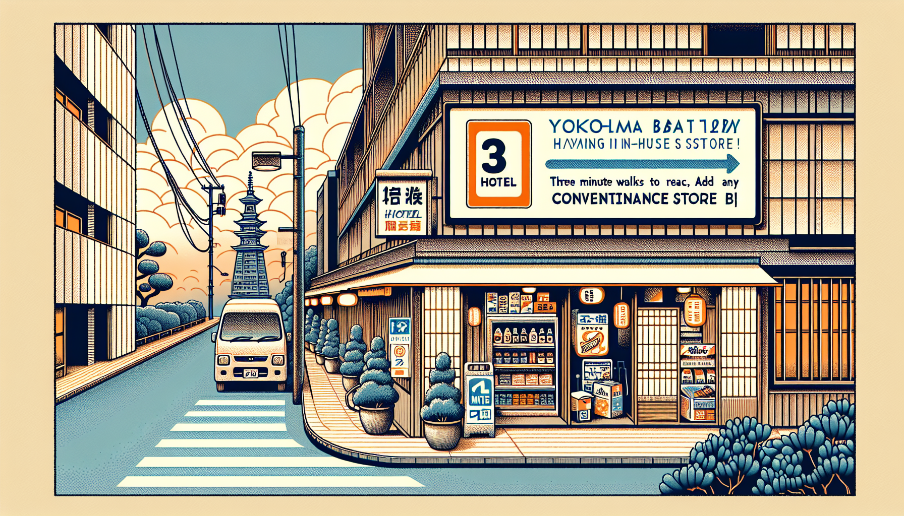 アパホテル 横浜ベイタワー コンビニは館内完結？場所と使い方を3分で整理