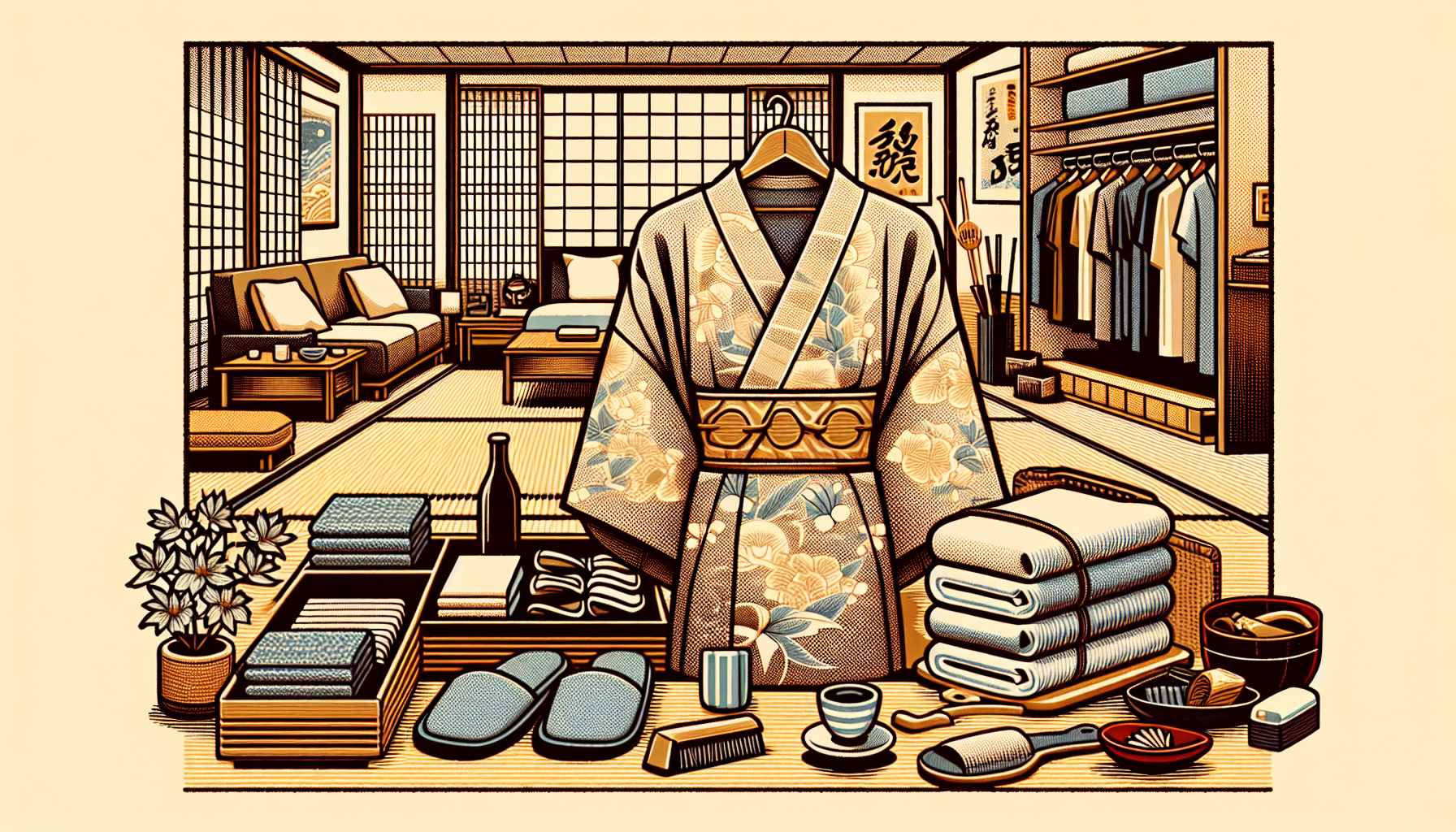 アパホテル 寝巻きは浴衣が基本？種類・サイズ・館内ルールを3分で整理