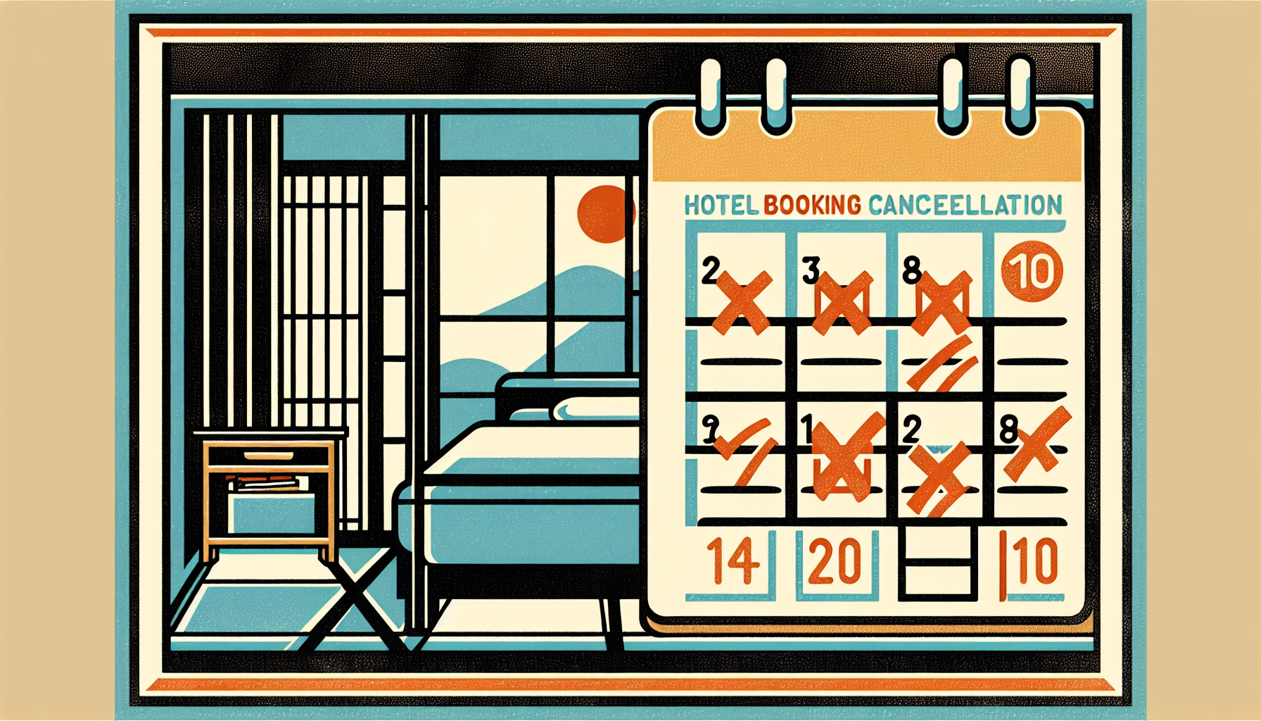 アパホテルのキャンセル料は「当日0時」から発生するのが基本です