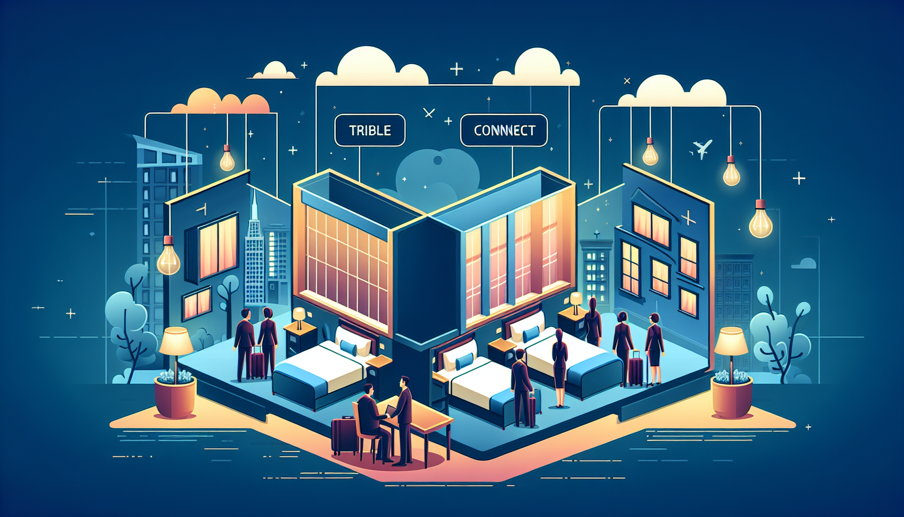 アパホテルは「トリプル」か「コネクト」で3人利用が可能です