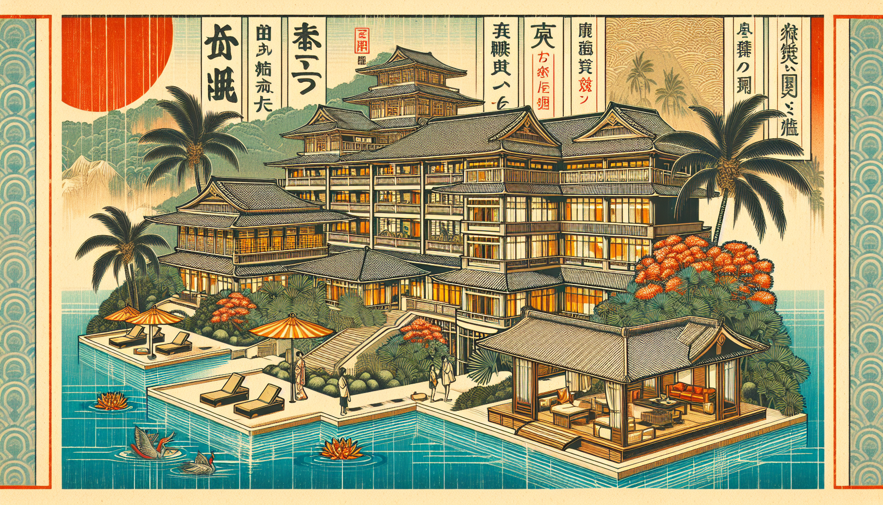 ハレクラニ沖縄の1泊料金は約52,692円〜641,356円が目安です