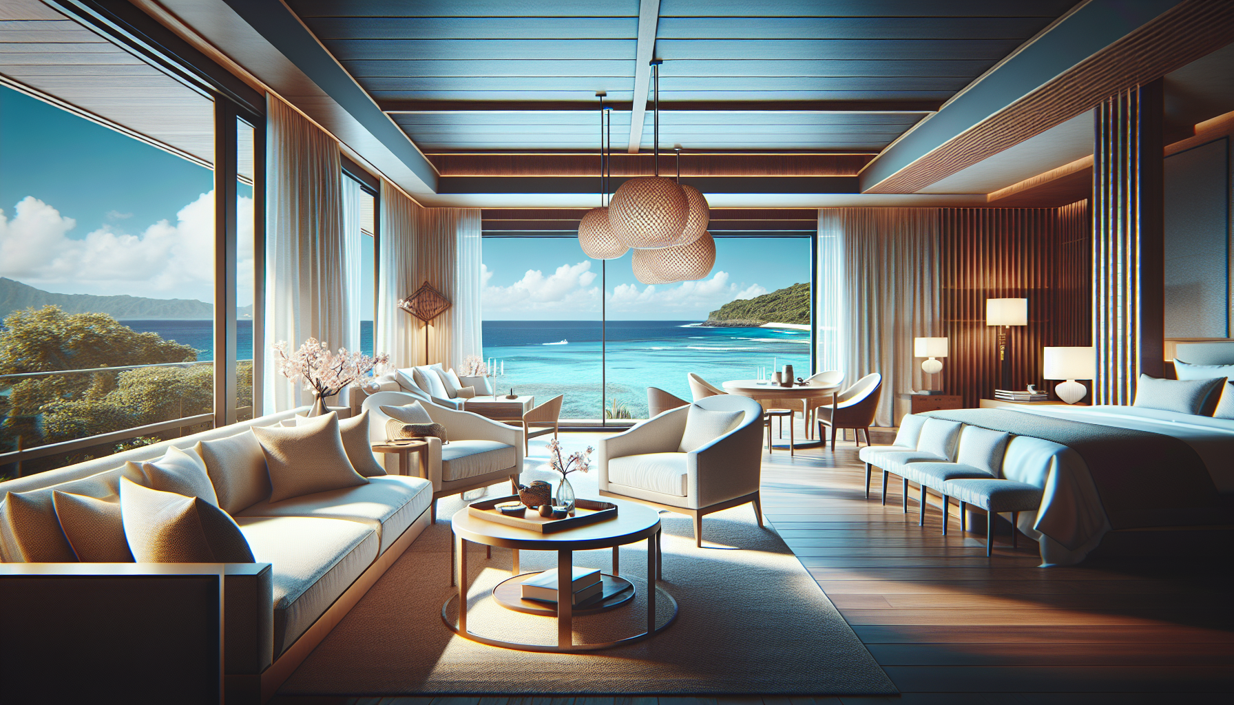 ハレクラニ沖縄の3人部屋は「プレミアオーシャンビュー」が第一候補です